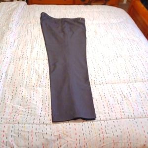 Roz & Ali Dress Slacks Charcoal Size 14
